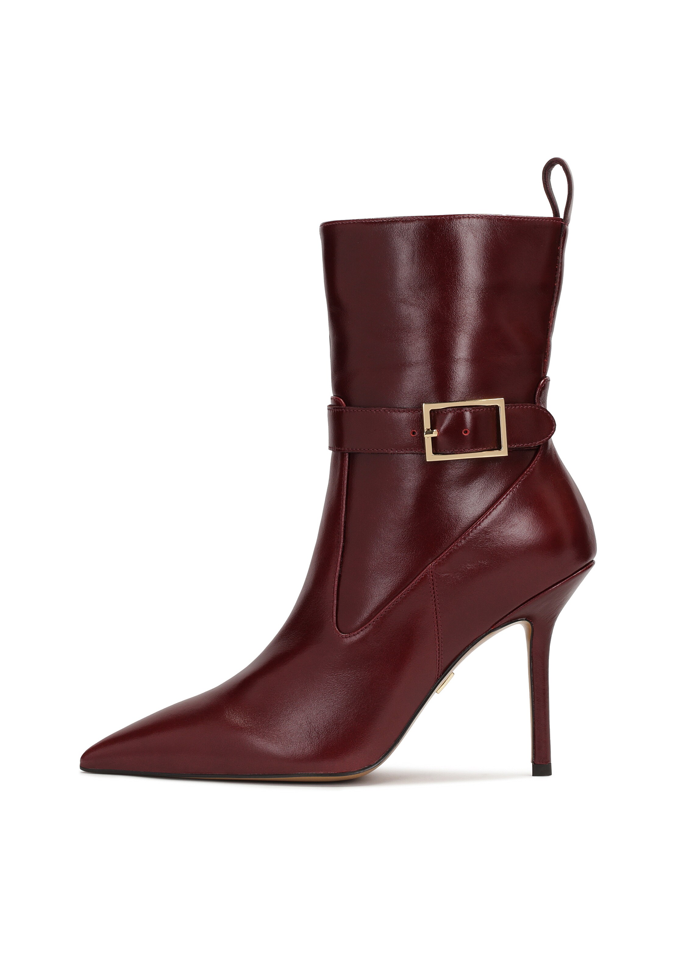 Stivaletto di Kazar in rosso: frontale