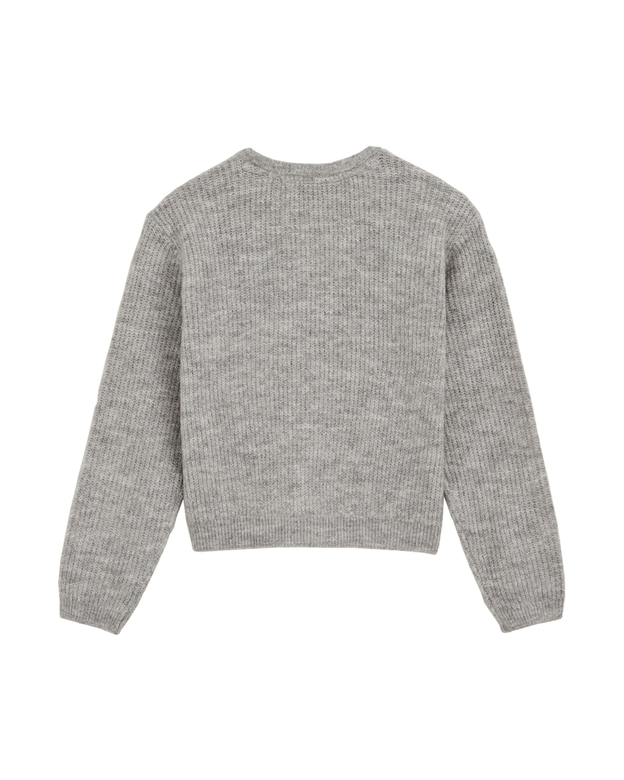 WE Fashion Вязаная кофта в Серый