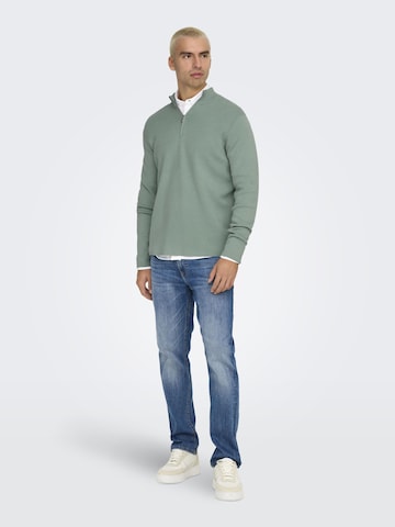 Only & Sons Trui 'ONSCooper' in Groen