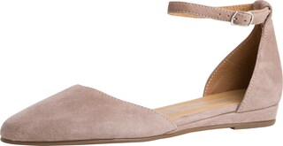 TAMARIS Ballerina en beige nude