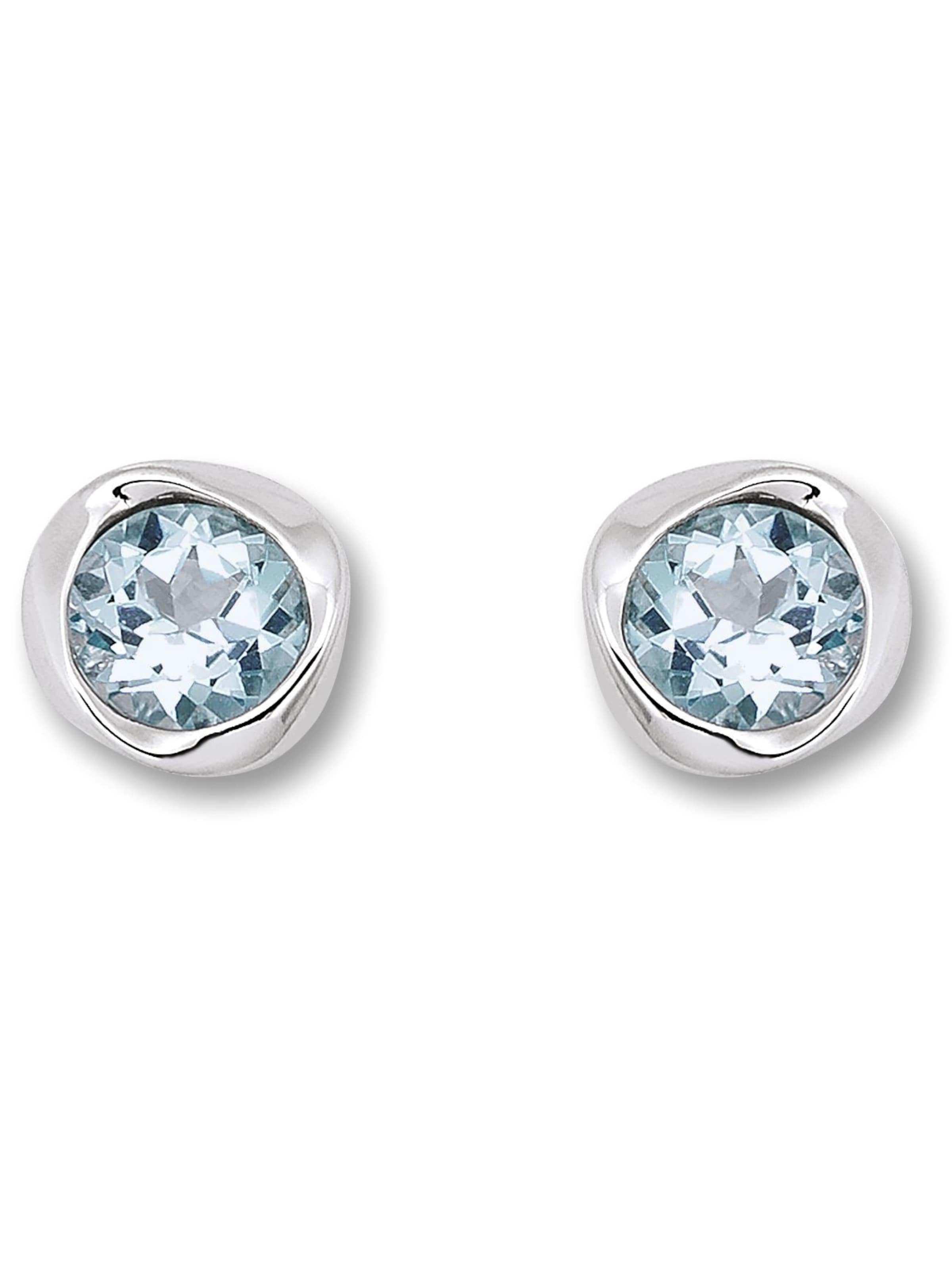 ONE ELEMENT Ohrringe in Silber: Vorderseite