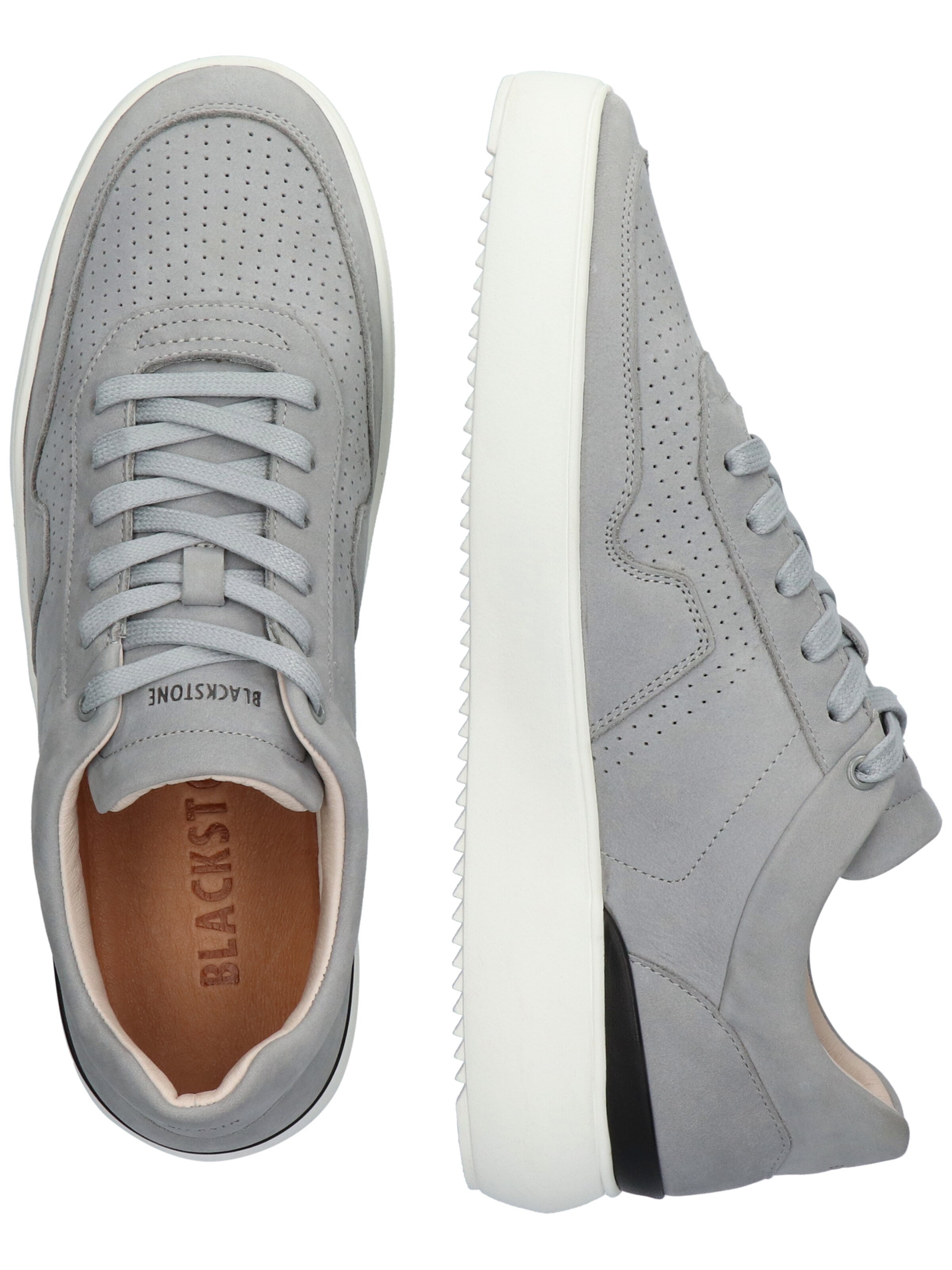 Baskets basses 'Marble Colton DG512' BLACKSTONE en gris