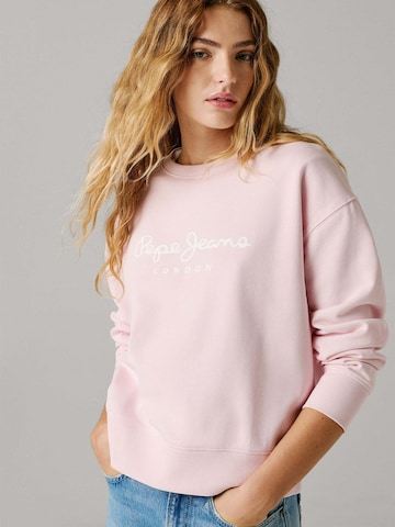 Pepe Jeans Sweatshirt 'Maty' in Roze