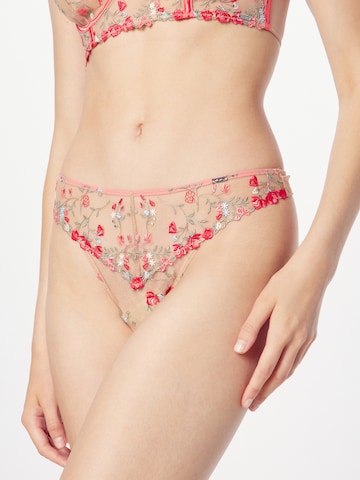 Lindex Thong 'Rosie' in Pink: front