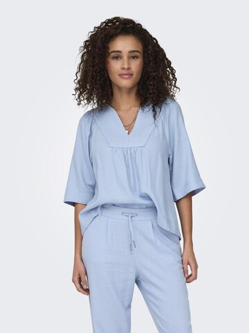 ONLY Bluse 'ONLCaro' i blå: forside