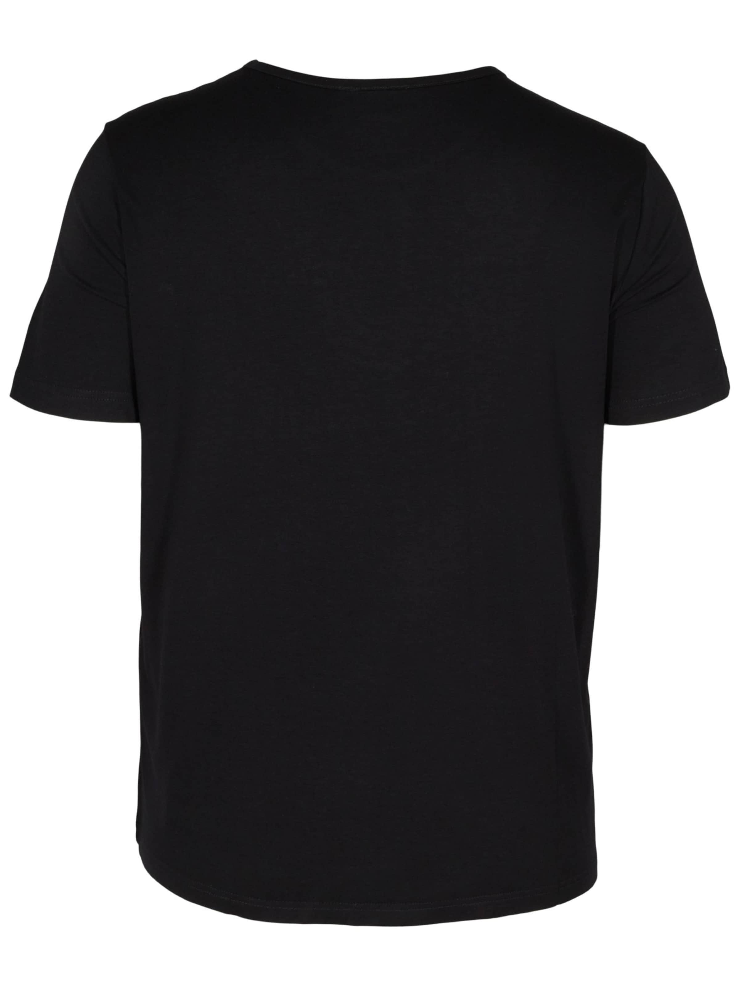Frauen Shirts & Tops Zizzi T-Shirt in Schwarz - YS20896