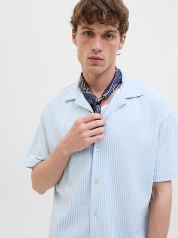 Comfort fit Camicia 'JORSUMMER' di JACK & JONES in blu