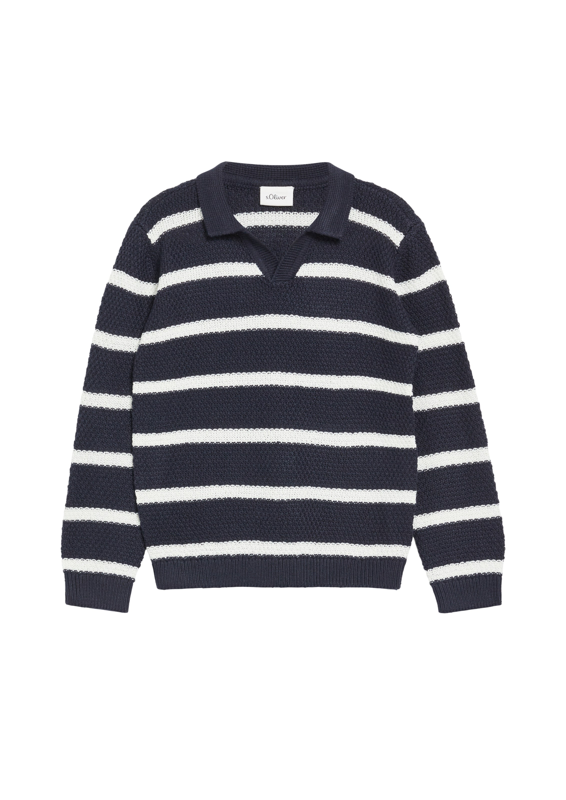Pull-over s.Oliver en bleu : devant