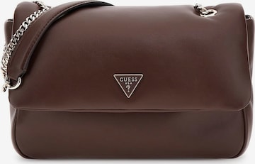 GUESS Umhängetasche 'Sunetra' in Braun: Vorderseite