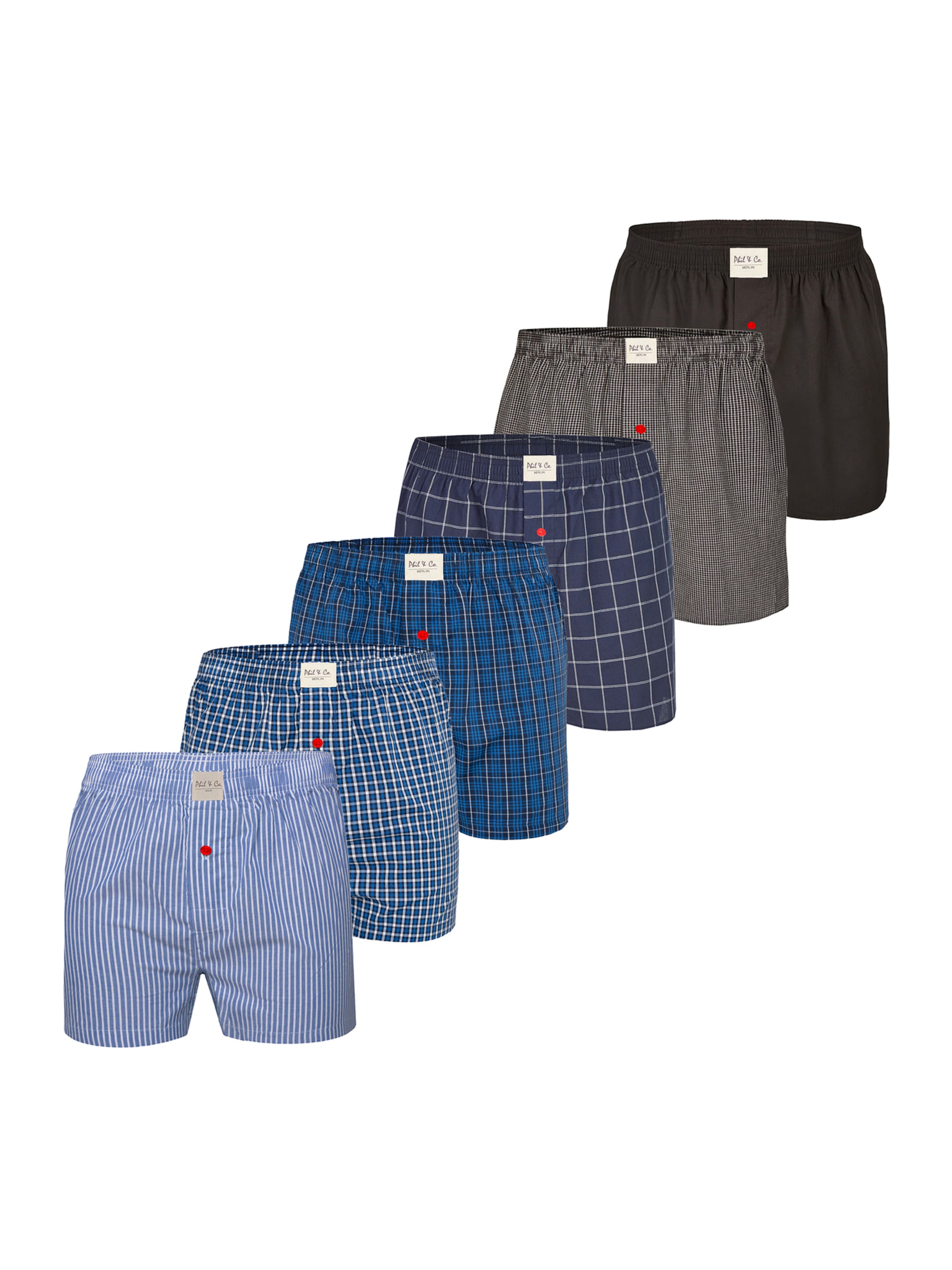 Phil & Co. Berlin Boxer shorts in Mixed colours: front
