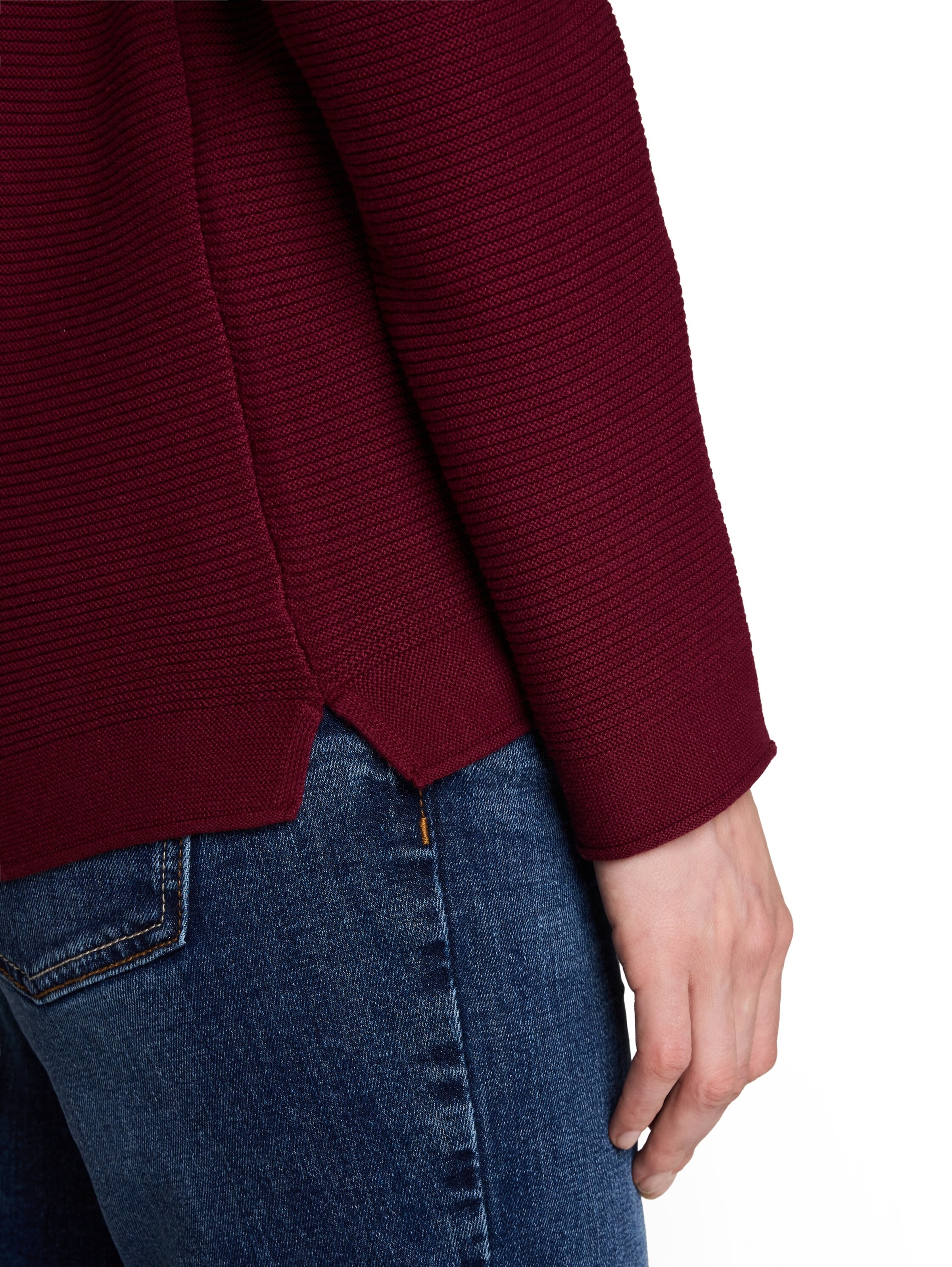 TOM TAILOR Sweater in Red