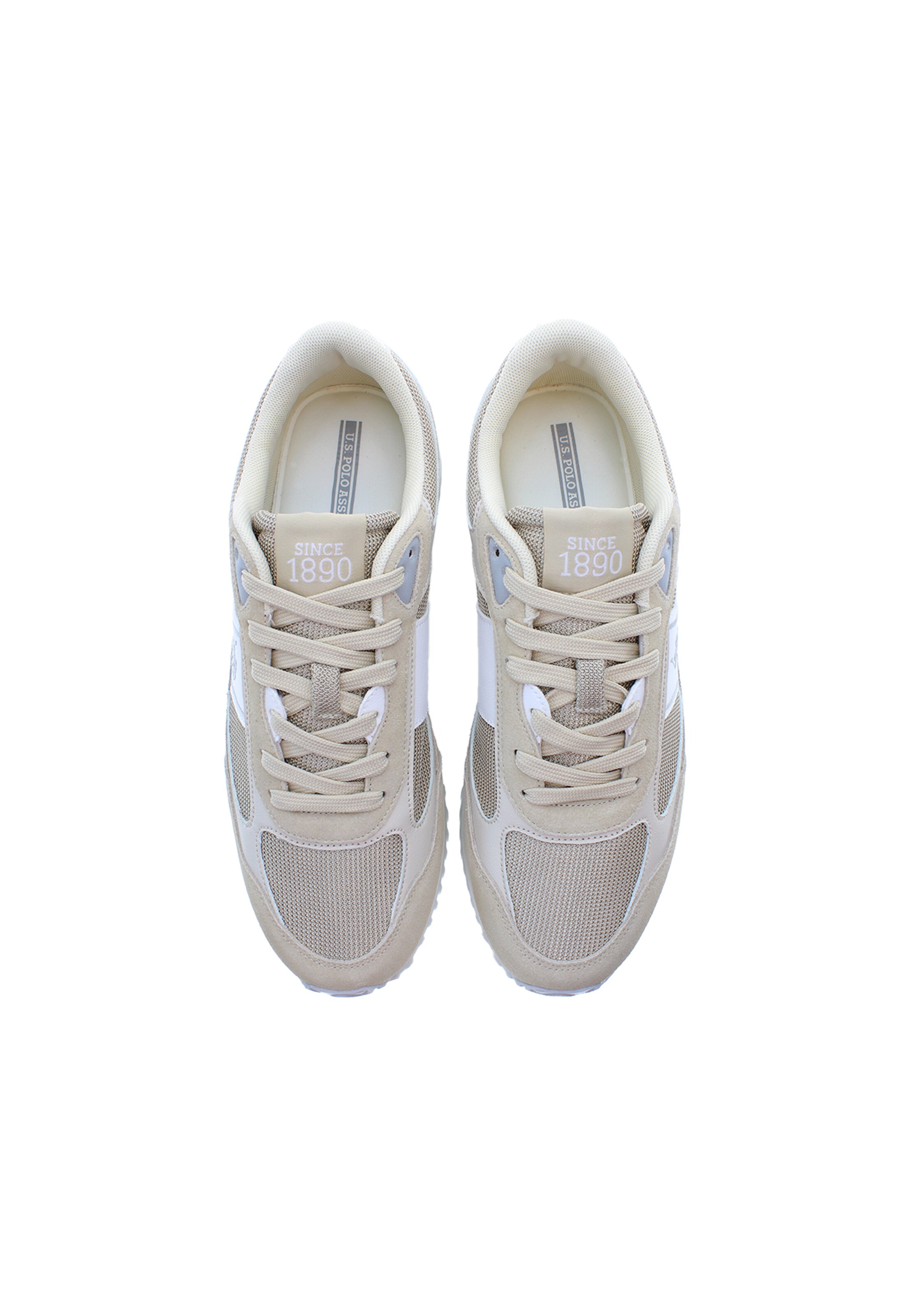 U.S. POLO ASSN. Sneaker 'Cleef007' in Beige
