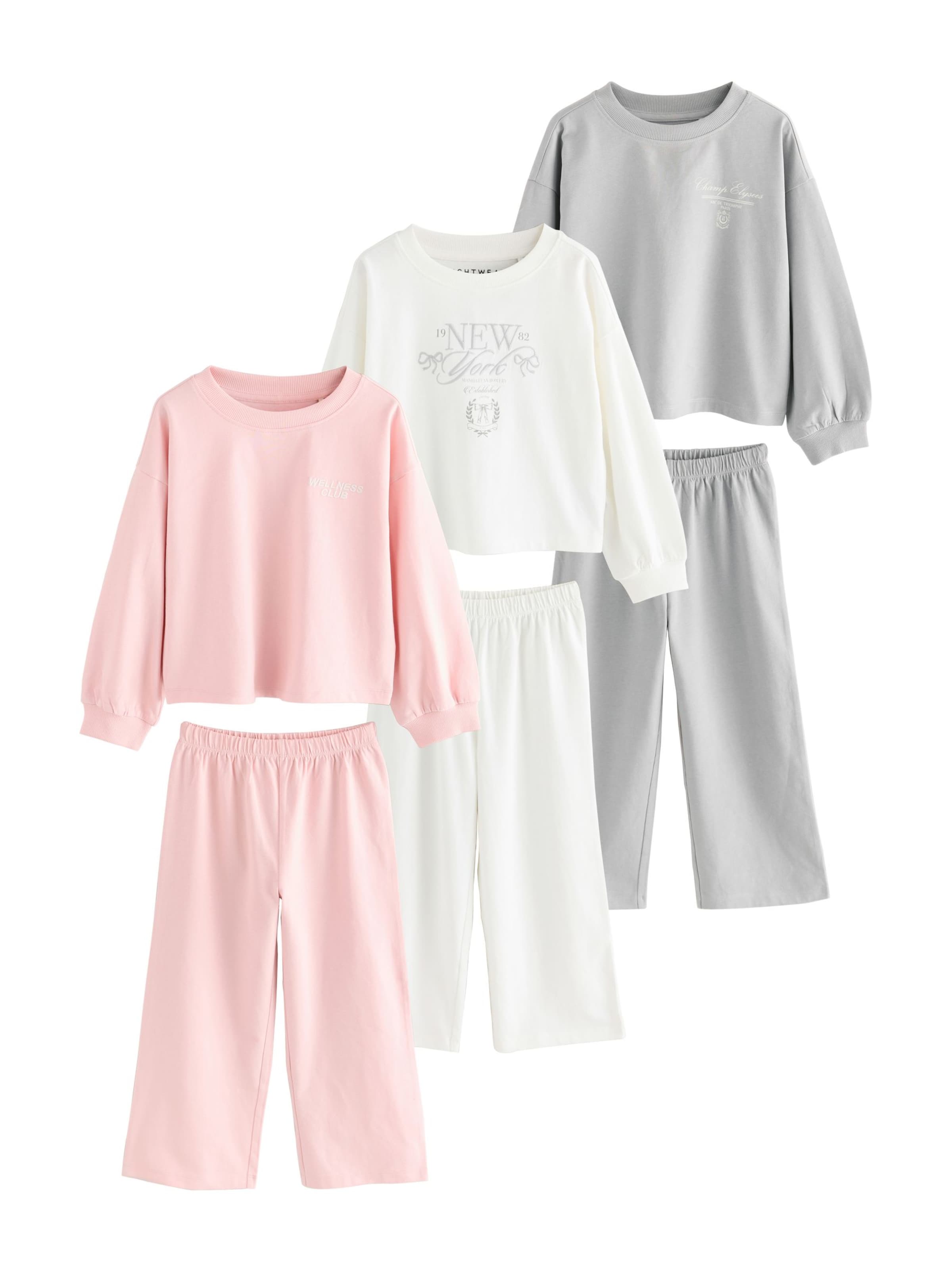 Next Πιτζάμα σε ανάμεικτα χρώματα: μπροστά