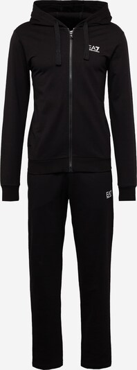 EA7 Emporio Armani Obleka za doma | črna / bela barva, Prikaz izdelka