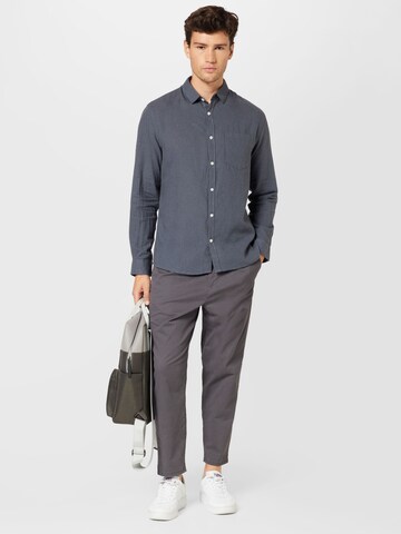 Cotton On Regular fit Button Up Shirt 'ASHBY' in Grey