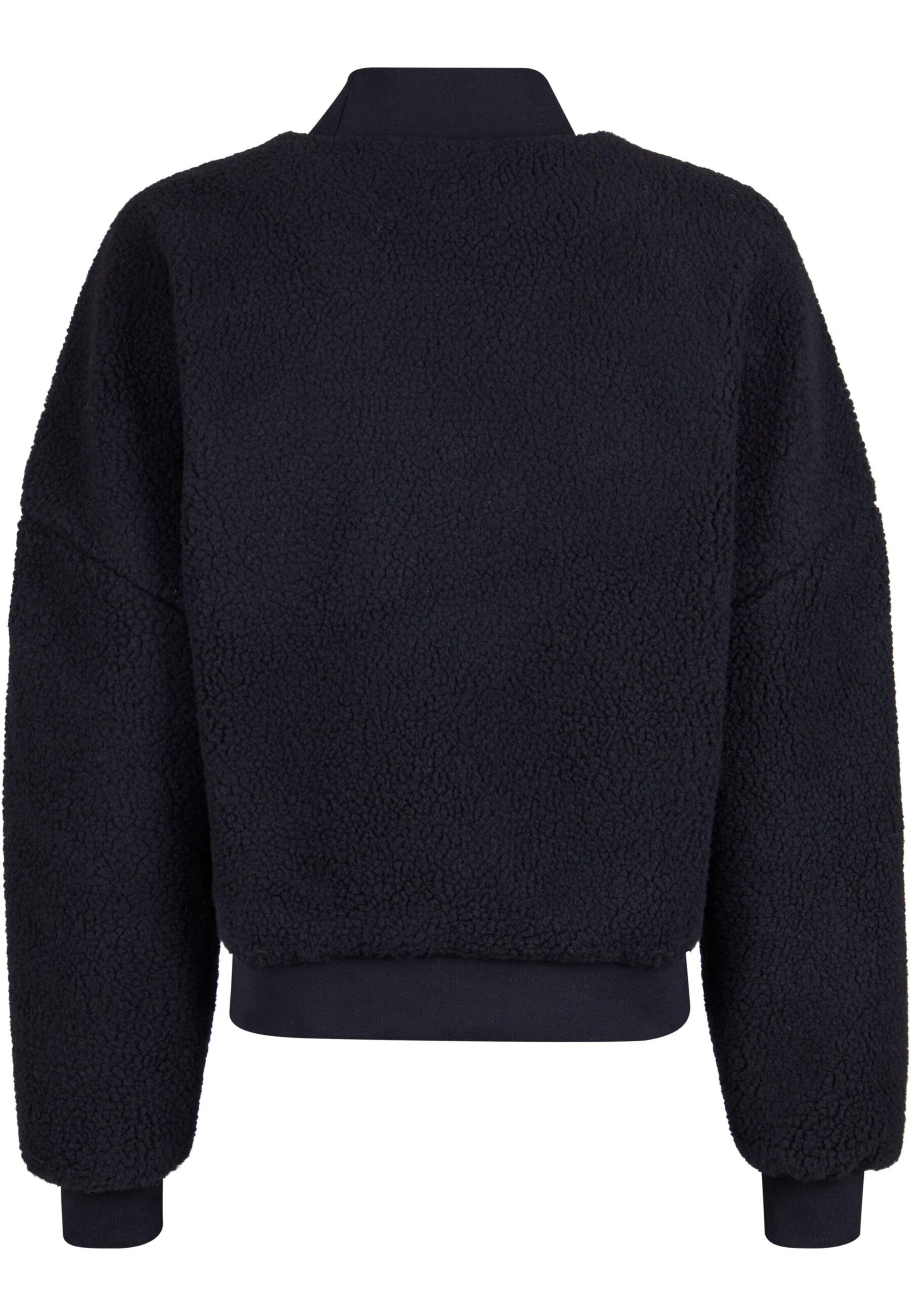 Urban Classics Sweatshirt 'Sherpa' i sort