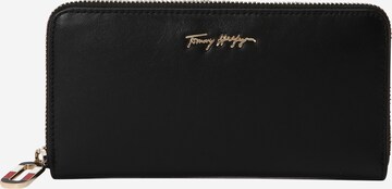 TOMMY HILFIGER Wallet in Black: front
