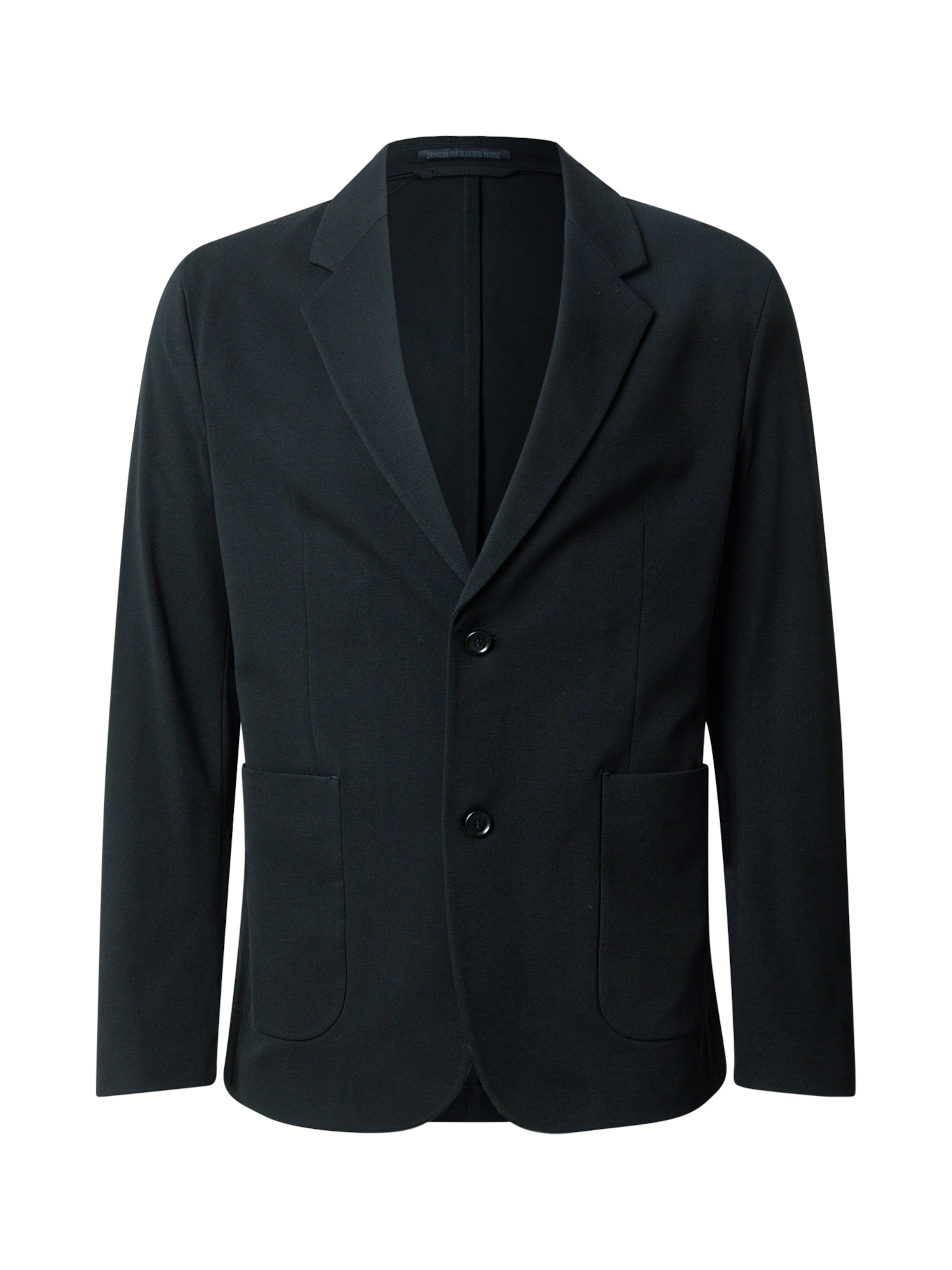 DRYKORN Средняя посадка Пиджак 'MARLS' в Черный: спереди