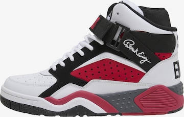 Sneaker alta 'Focus' di Ewing in bianco: frontale