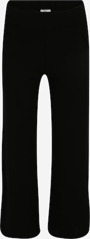 JDY Petite - Pierna ancha Pantalón 'CATIA' en negro