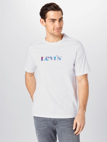 Tricou de la LEVI'S ® pe alb: față