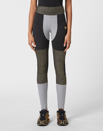 Plein Sport Skinny Leggings 'Statement' in Mixed colours: front