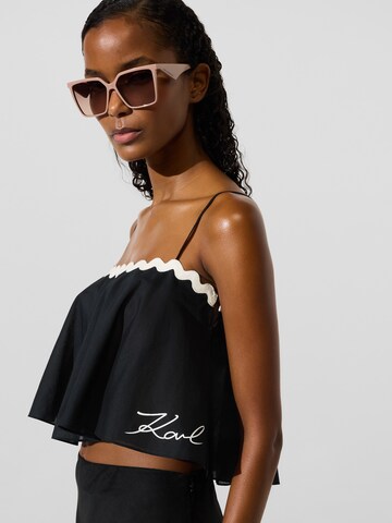 Karl Lagerfeld - Top em preto
