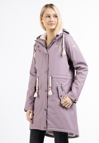 Schmuddelwedda Performance Jacket in Purple: front