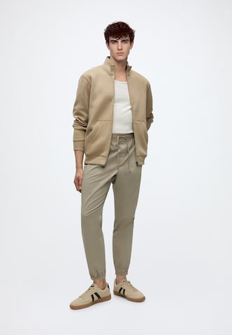 GAP - Tapered Calças 'ESSENTIAL' em castanho