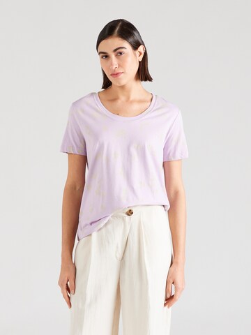 T-shirt ESPRIT en violet : devant