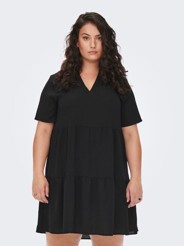 Robe ONLY Carmakoma en noir : devant