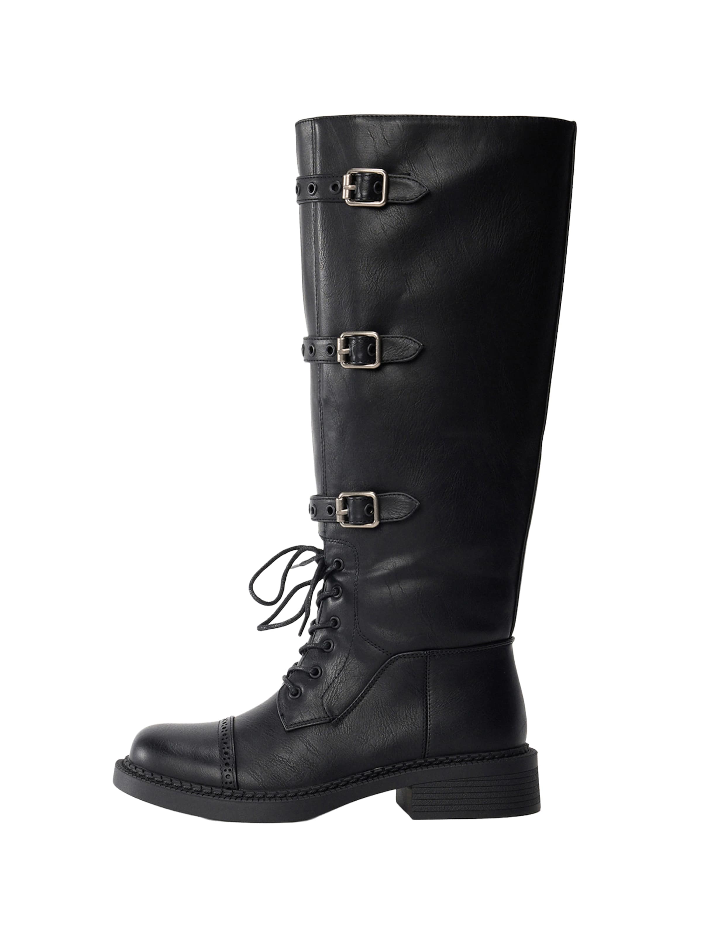 Raid Сапоги 'Fallon' в Черный: спереди