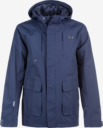 Whistler Outdoorjas 'ANDRE' in Blauw: voorkant