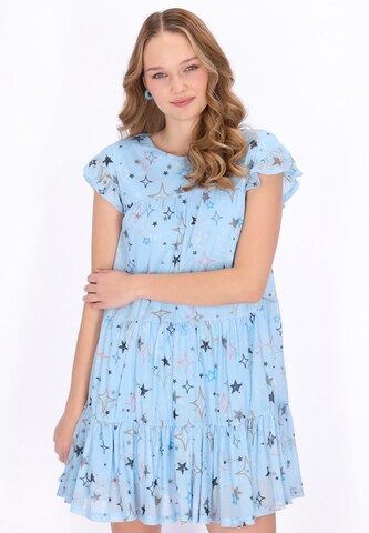 Robe 'Young Fashion' MYMO en bleu : devant