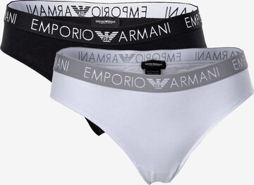 Emporio Armani Slip in Schwarz: predná strana