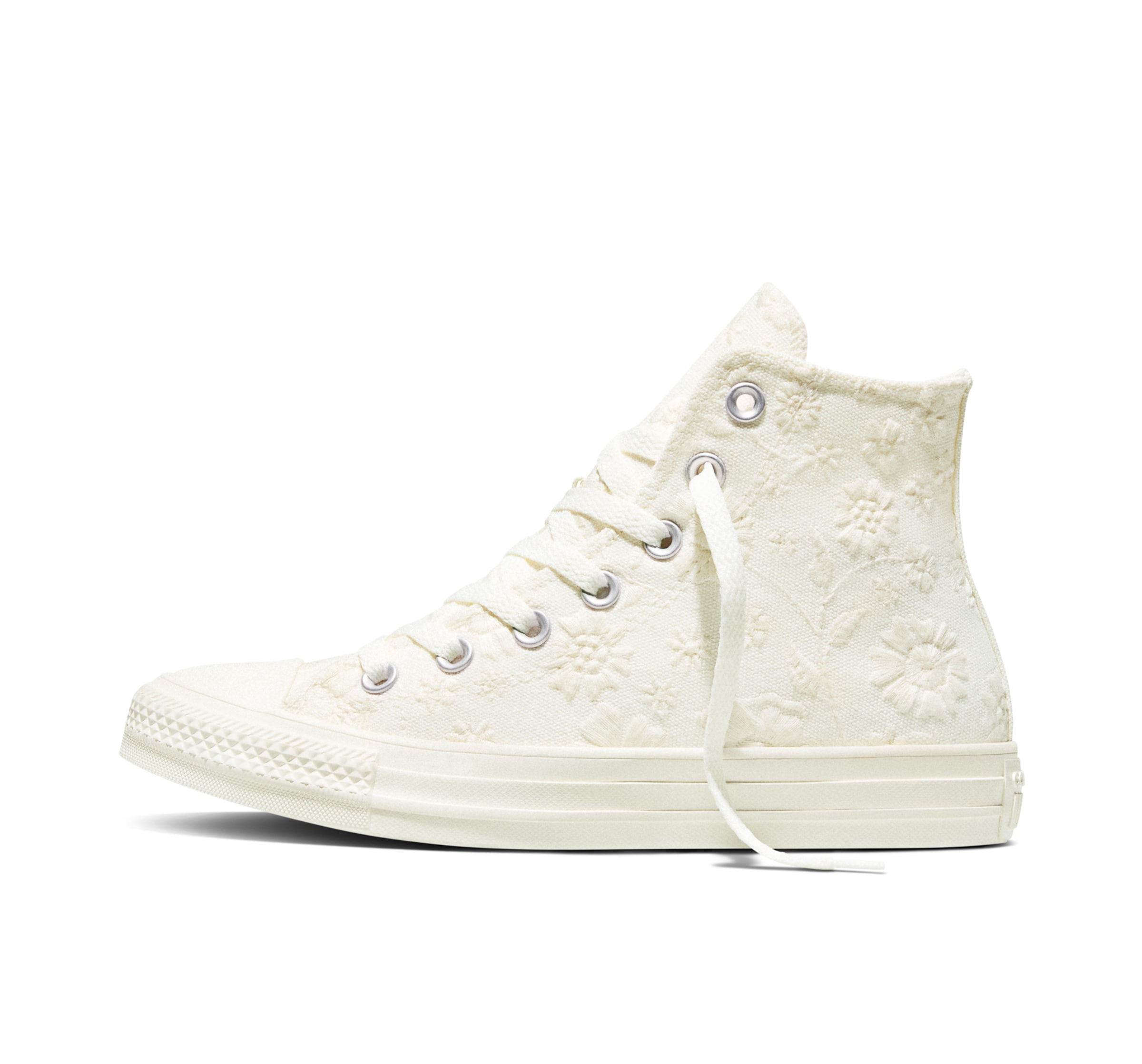 CONVERSE High-Top Sneakers in White: front