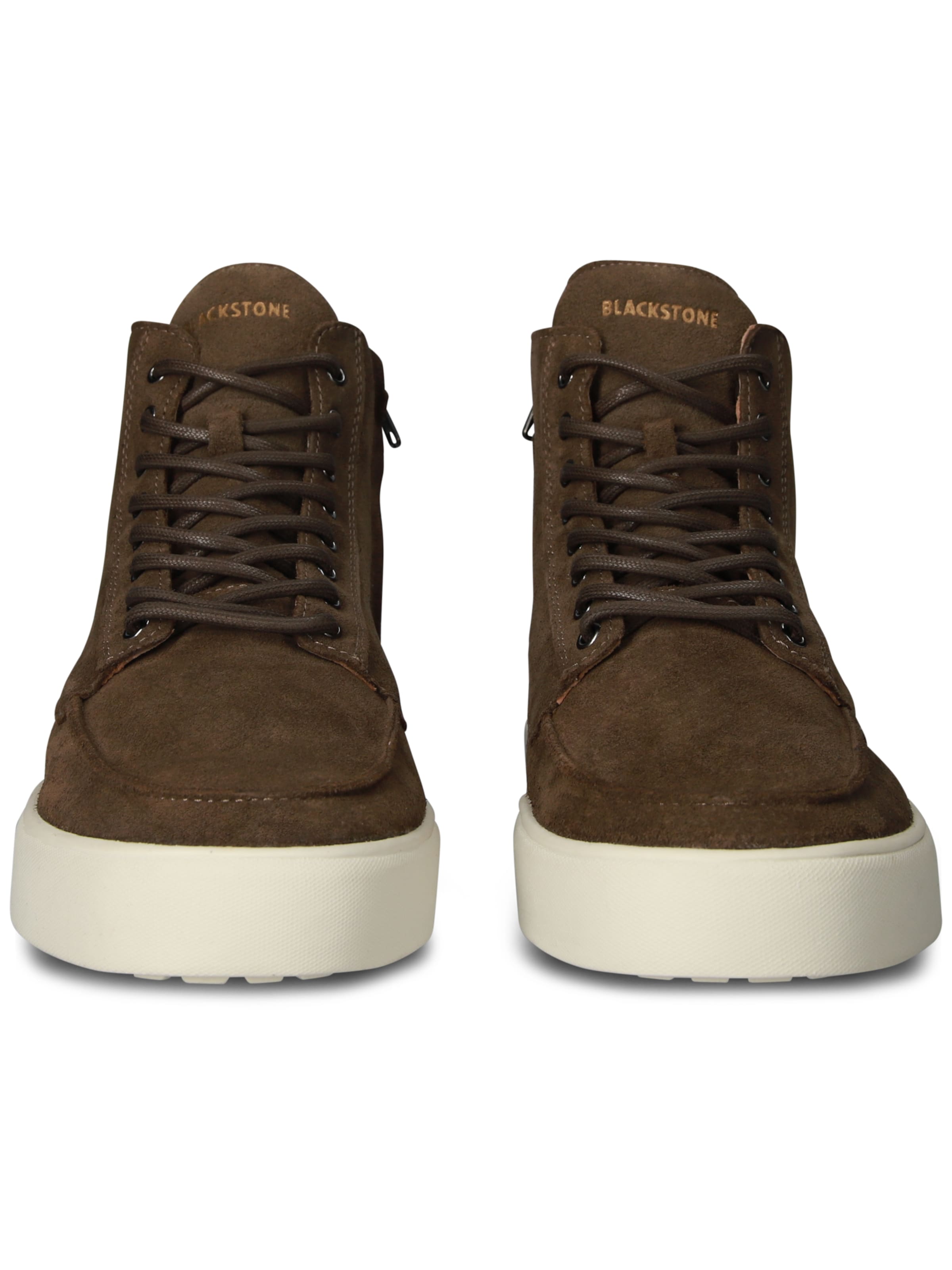 Sneaker alta 'RUBY EERO - ZIPPER' di BLACKSTONE in marrone