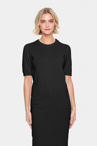 SAINT TROPEZ Kleid 'MilaSZ' in Schwarz