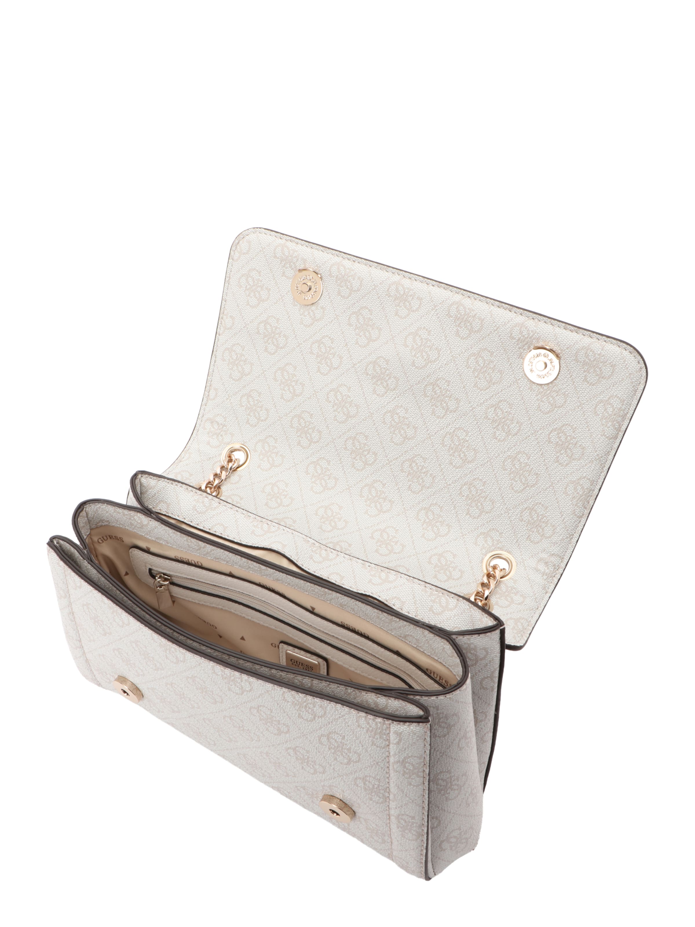 GUESS - Mala de ombro em branco