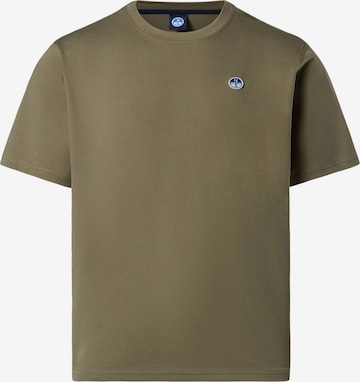 T-Shirt North Sails en vert : devant
