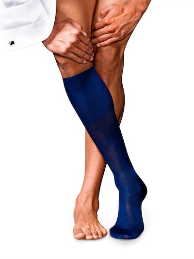 FALKE Knee High Socks 'No. 9 Pure Fil d´Écosse' in 39-40 in Royal blue, Item view