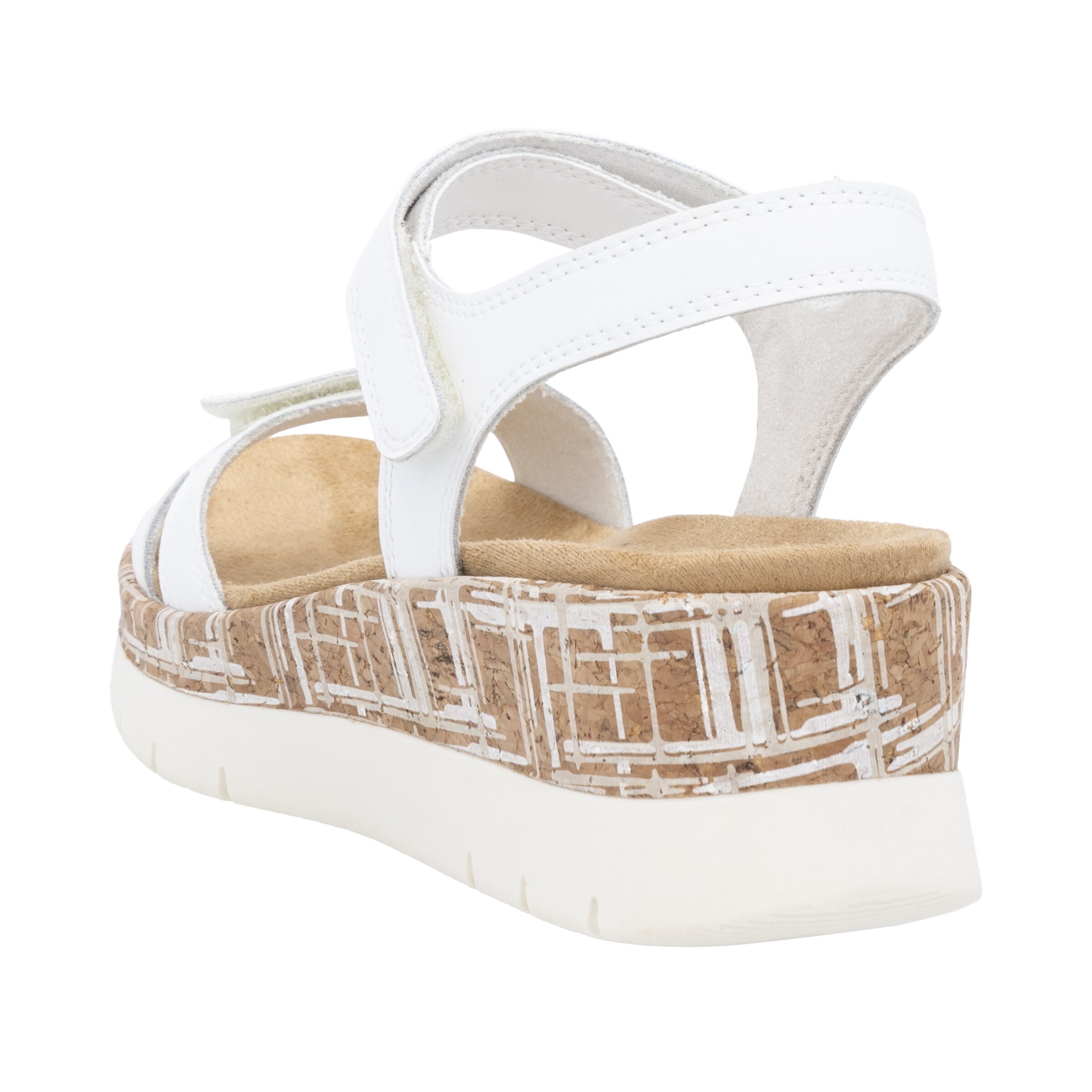 REMONTE Strap Sandals in White