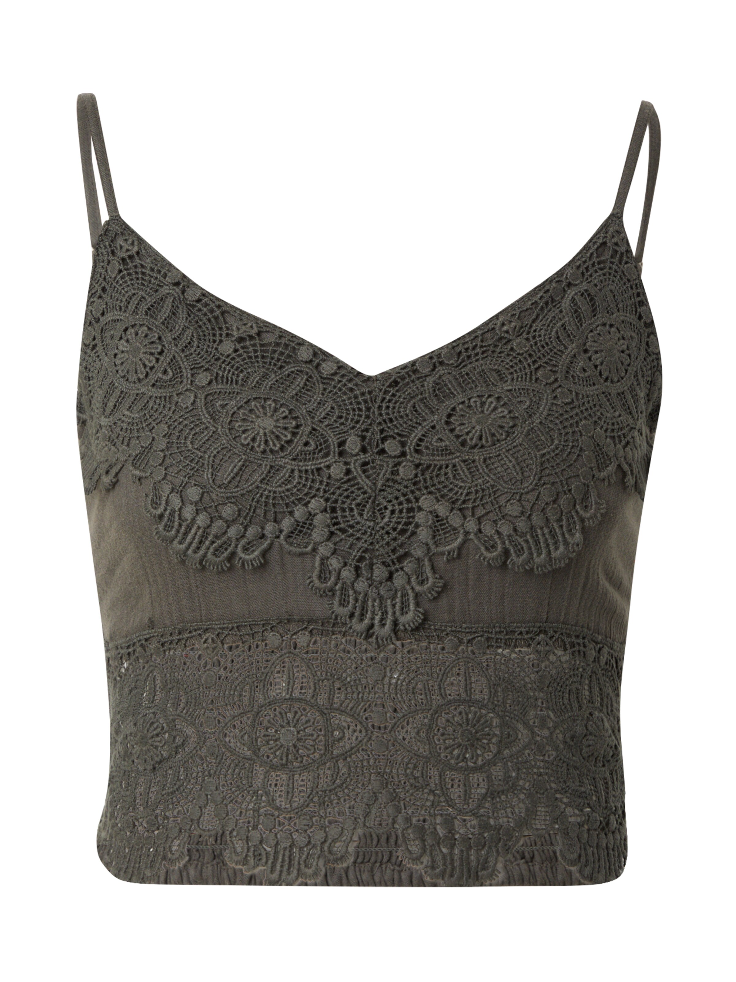 ABOUT YOU Top – zelená: přední strana