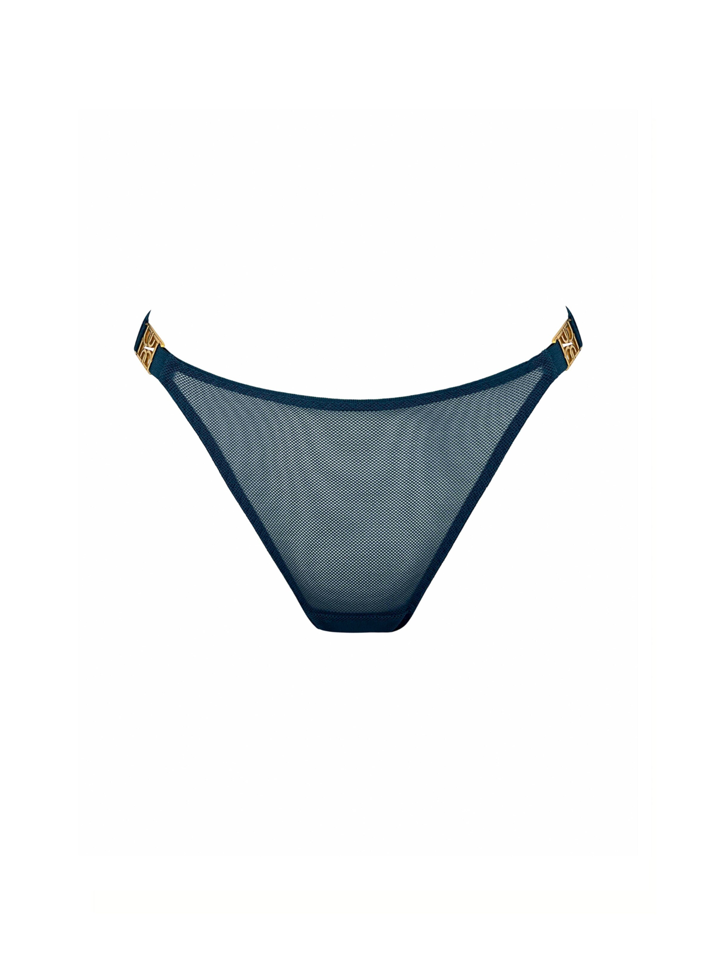 Bordelle Boyshorts 'Nara' in Blue: front