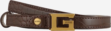 GUESS Belt 'ENISA' in Brown: front