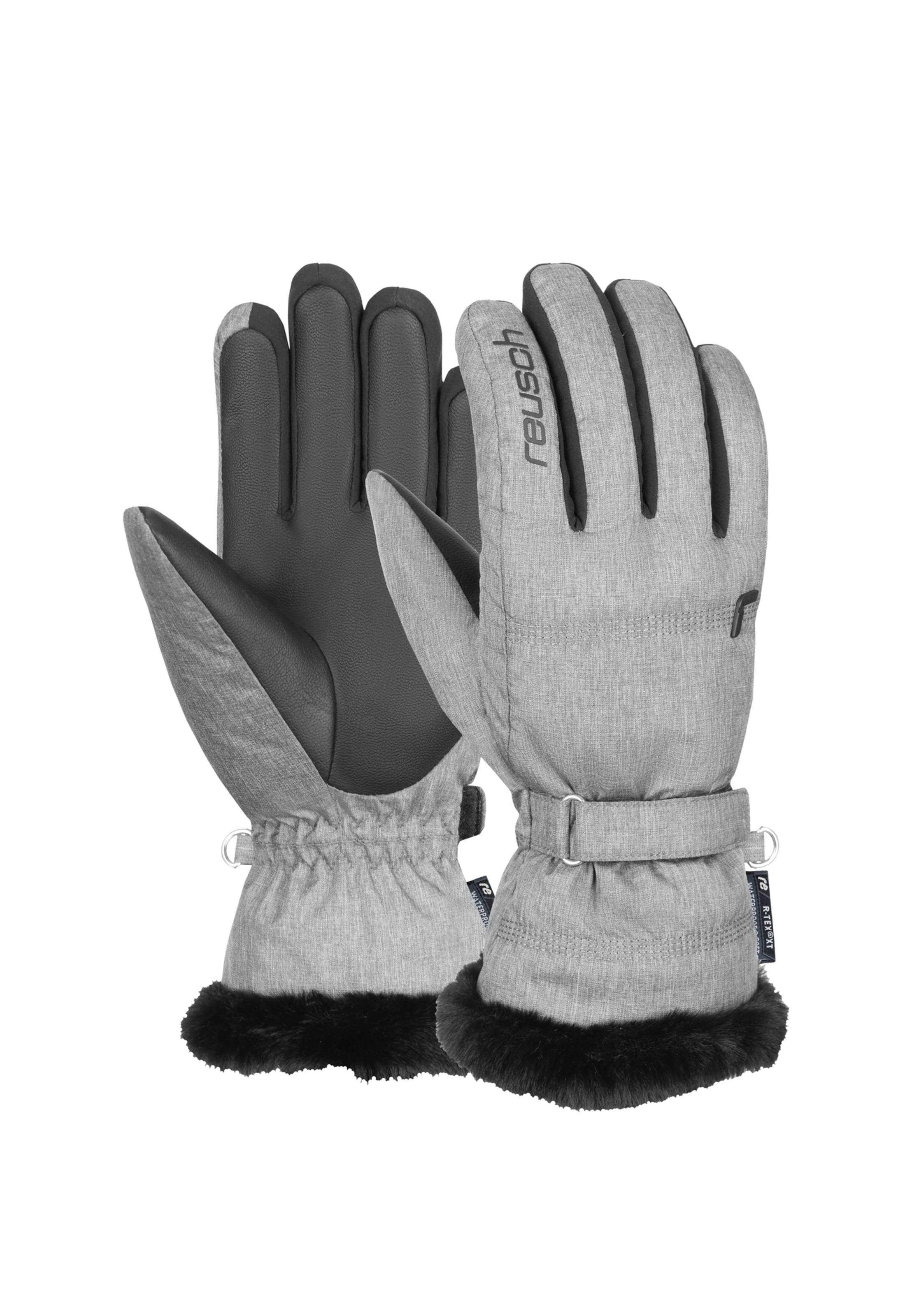 REUSCH Sporthandschoenen 'Luna' in Grijs: voorkant