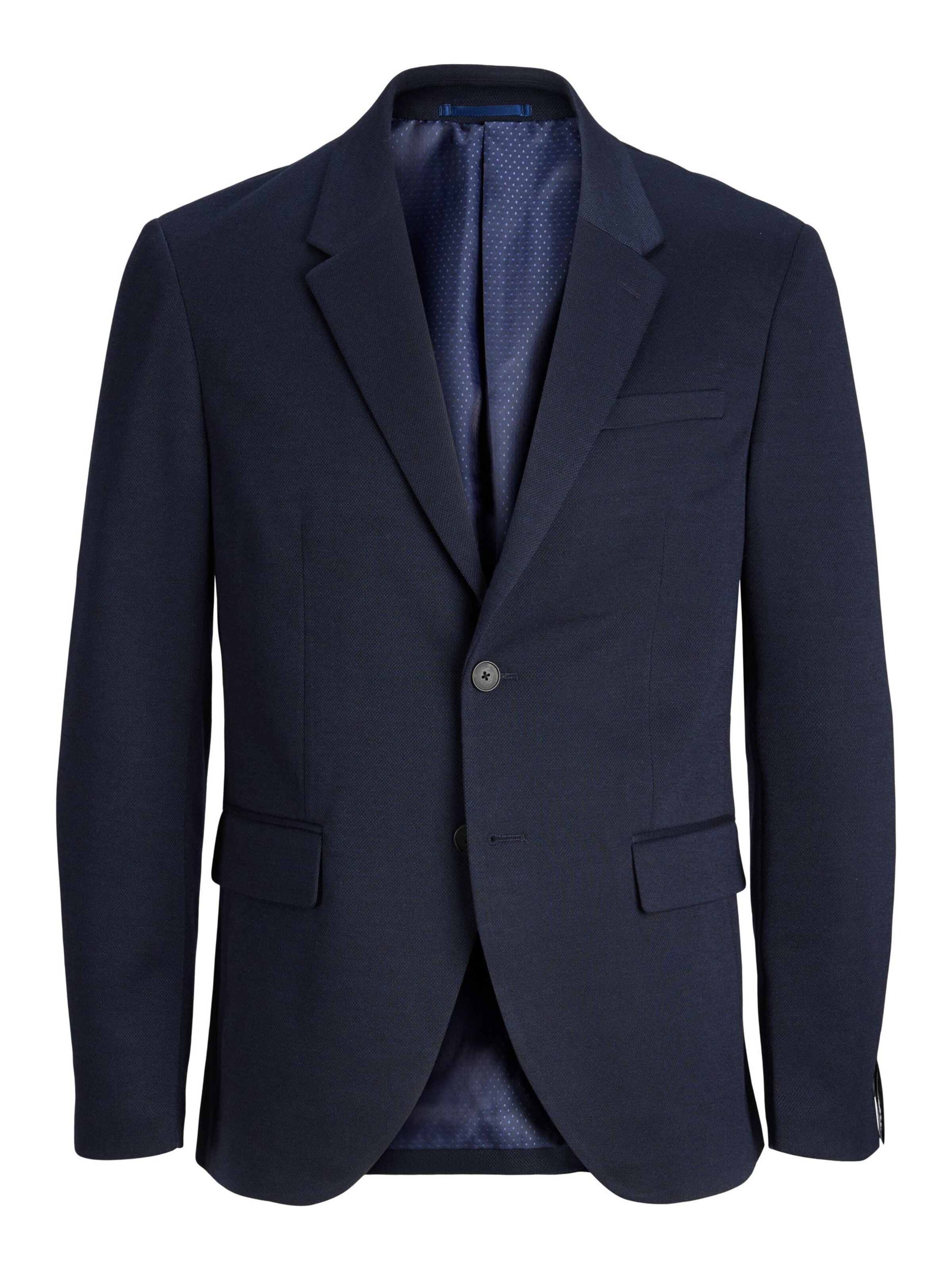 JACK & JONES Slim Fit Sakko 'JPRBLAmartin' in Blau: Vorderseite