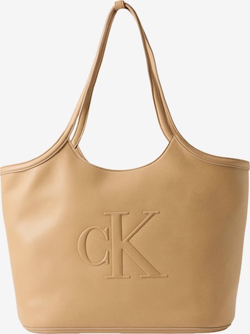 Calvin Klein Shopper in Braun: Vorderseite
