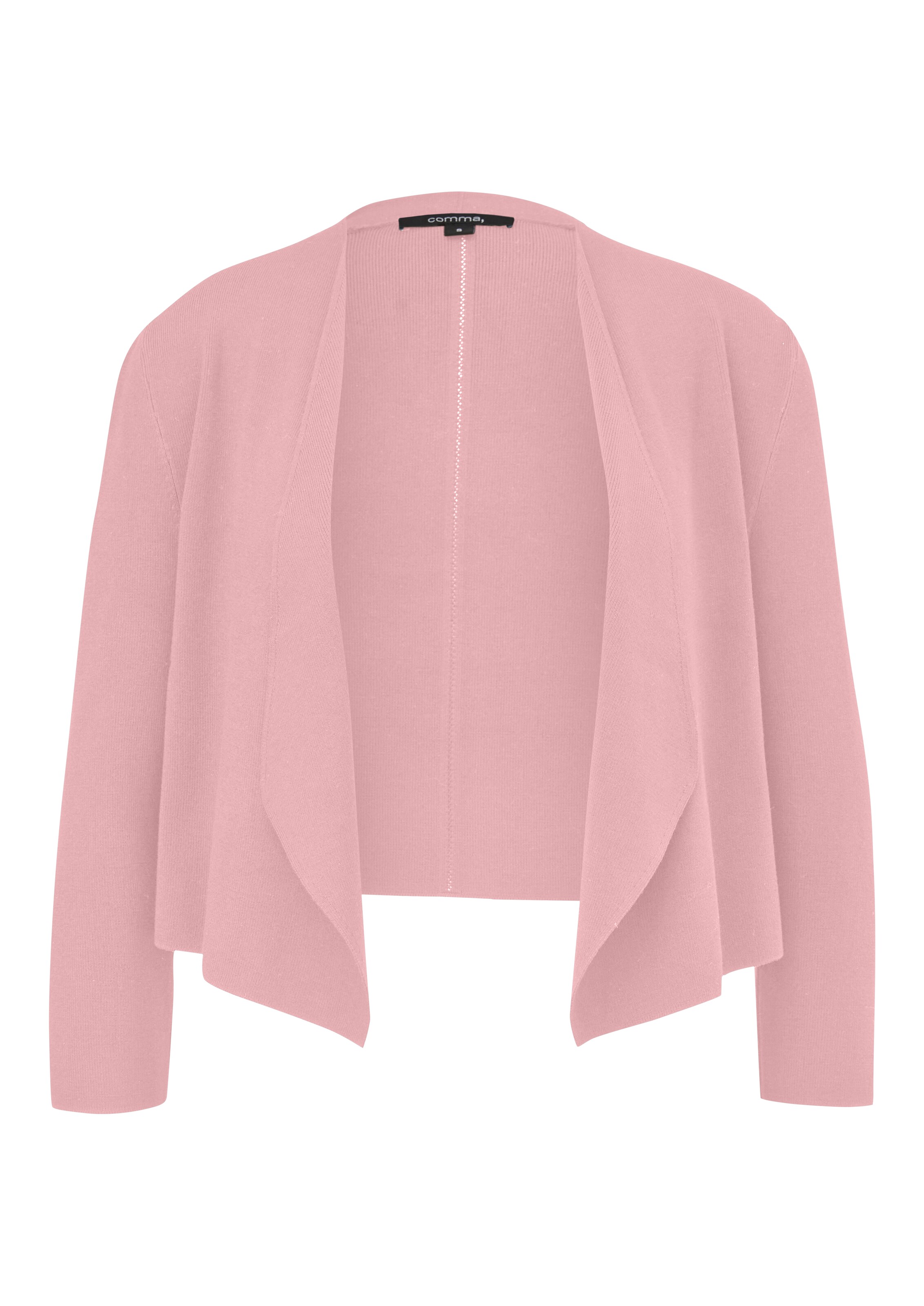 COMMA Strickjacke in Pink: Vorderseite