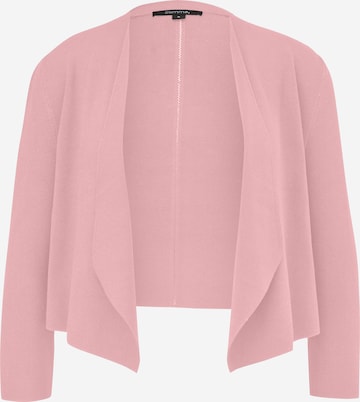 Cardigan COMMA en rose : devant